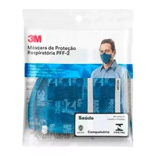 10x Máscara Respirador 3m Pff2 9820 Br Pff-2 N95 Inmetro