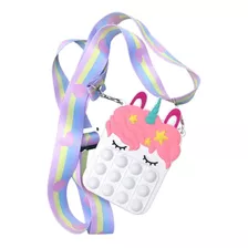 Bolsa Popit Fidget Toy Brinquedo Unicornio Pop It Brinquedo