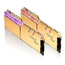 Memoria Gskill Trident Z Royal Ddr4 2x8gb 3600mh Gold