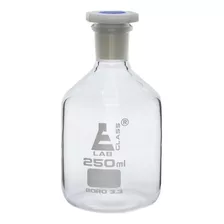 Eisco Botella De Reactivo De Vidrio De 8.5 Fl Oz (8.4 Oz) Co