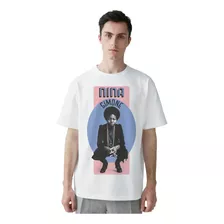 Camiseta Nina Simone Jazz Malha Ecológica
