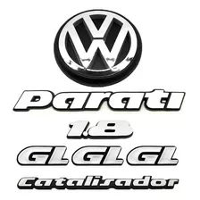 Emblema Parati Gl 1.8 Ca + Lateral + Mala - Quadrada 91 À 95