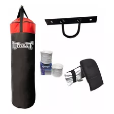 Bolsa De Boxeo 90 + Relleno/soporte/guantines+vendas+kit