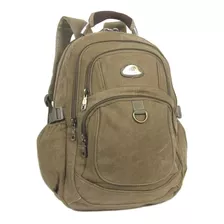 Mochila Escolar Kvn Ja9801 Lona Resistente Juvenil 35 Litros