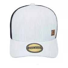 Boné Trucker Rhino Size Branco E Preto