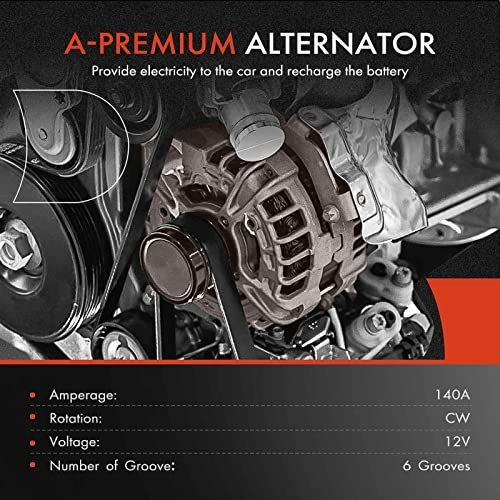 Alternador A-premium Compatible Con Dodge Grand Caravan 2008 Foto 2