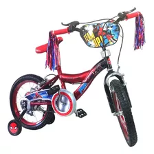 Bicicleta Spiderman Rod16 Marvel