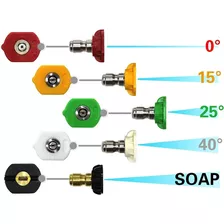 Juego De Conectores Rápidos Para Hidrolavadora Lavado Autos