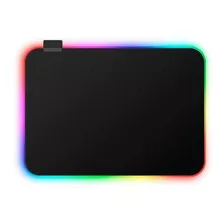 Mouse Pad Gamer Con Luces Led Rgb De 25x35cm