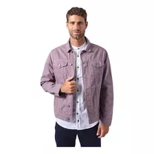 Mbo Casaca Denim Sobreteñido Uva Oi24