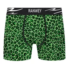 Calzoncillo Boxer Animal Print Green Cheetah Ranwey Bx013