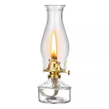 Quinqué Lámpara Clásica De Aceite O Petróleo Modelo Bohemia