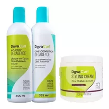 Kit Deva Curl Decadence + Styling Cream 500g + Brinde