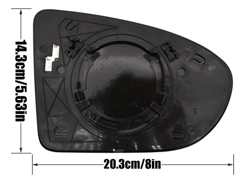 Luna Espejo Derecho Compatible Con Nissan Qashqai 2007-2014 Foto 2