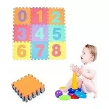 Tapetes Didácticos Foamy Numeros Para Bebe 20 Pzs 