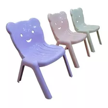 Silla Para Niño Niña Infantil Fuerte Con Carita Mvd Sport