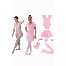 Kit De Ballet Completa Infantil 7 Itens