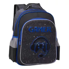 Mochila De Costas Escolar Gamer Jogos