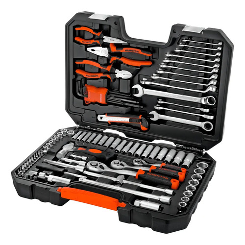 Set Herramientas 90 Piezas Hamilton Performance Jb90 Negro