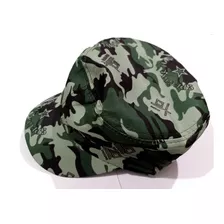 Gorra Verde Camuflada De Lona Delgada