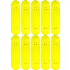 10 Cubiertas De Skateboard Pro En Blanco