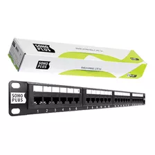 Patch Panel 24 Portas Cat.5e T568a/b Furukawa Soho Plus Rede