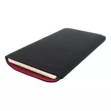 Capinha Couro Forro Vermelho Para Xiaomi Redmi Note Pro Poco