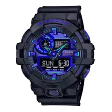 Relógio Casio G-shock Ga-700vb-1adr *virtual Blue