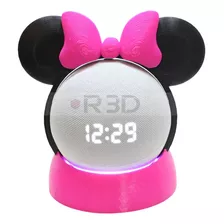 Suporte Para Alexa Echo Dot 4 E Echo Dot 5 Minnie Pink