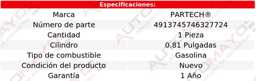 1-cilindro Maestro Frenos Partech Acura Tl 3.0lv6 05-08 Foto 3