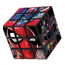 Cubo Magico Marvel Homem Aranha L 3x3x3 5cm ( 2 Peças)