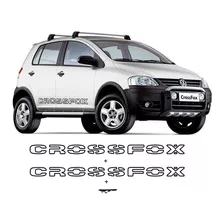 Kit De Adesivos Faixas Laterais Vw Cross Fox De 2006 A 2008