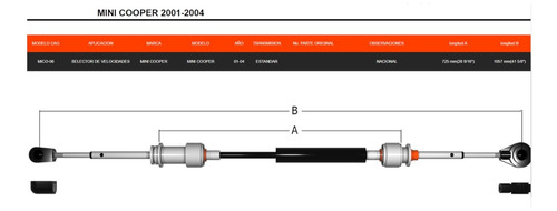 Chicotes Transversal Para Bmw Mini Cooper 2004  Foto 4