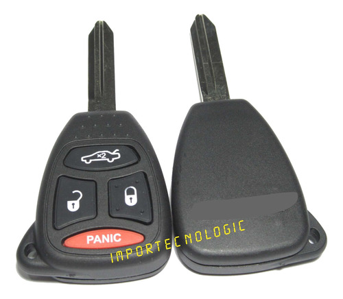 Carcasa Para Llave Control Alarma Jeep Cherokee Sport 2006 Foto 4