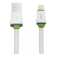 Cabo Usb Kaidi 3 Metros Kd-330a Carga Veloz Cor Branco