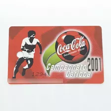 Cartão Ingresso Futebol Semifinal Taça Gb Coca Cola Flu X Am