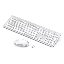 Combo De Teclado Y Mouse Inalámbrico Recargable - Seenda Jue