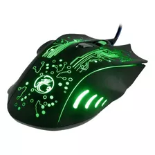 Mouse Gamer Rgb Com Fio Até 3600dpi Profissional Doble Click