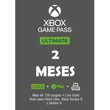 Xbox Game Pass Ultimate Original 2 Meses