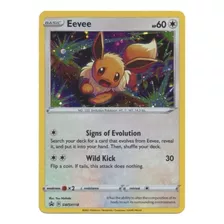 Carta Pokemon Eevee Swsh118 Holo Rara Promocional