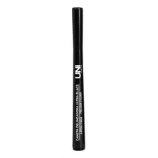 Caneta Delineadora Ultra Black A Prova D'água Uni Makeup Cor Preto