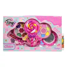 Set De Maquillaje Paleta Glitter Tiny 3229