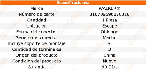 Sensor Posicin Cmp Escape I-350 L5 3.5l 2006 Walker Foto 5