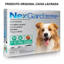 Nexgard Promoção 3 Antipulga Carrapato P/ Cães 10,1 A 25 Kg