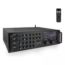 Amplificador De Mezcla Bluetooth De Doble Canal Pyle - Rack