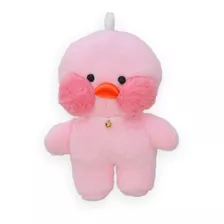 Peluche Pato Rosa Lalafanfan Tiktok 30cm