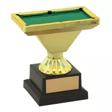 Troféu Snooker Sinuca Bilhar - 12 Cm