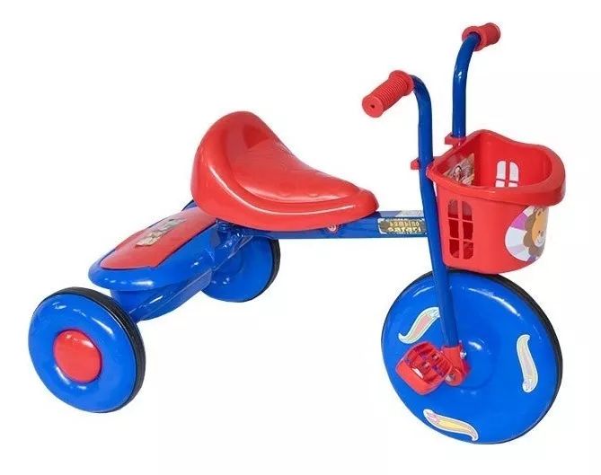 Triciclo Prodehogar Juguetería Bambino Rojo Y Azul