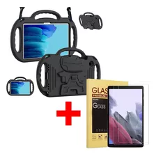 Funda Protectora + Glass Correa Galaxy Tab A7 10.4 2020 Negr