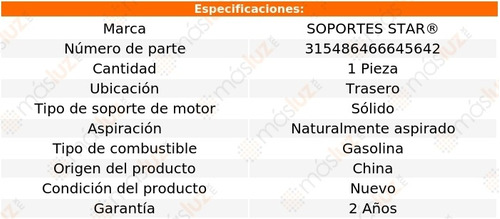 1) Soporte Motor Tras Fiat 1500 1.5l 4 Cil 64/67 Foto 2